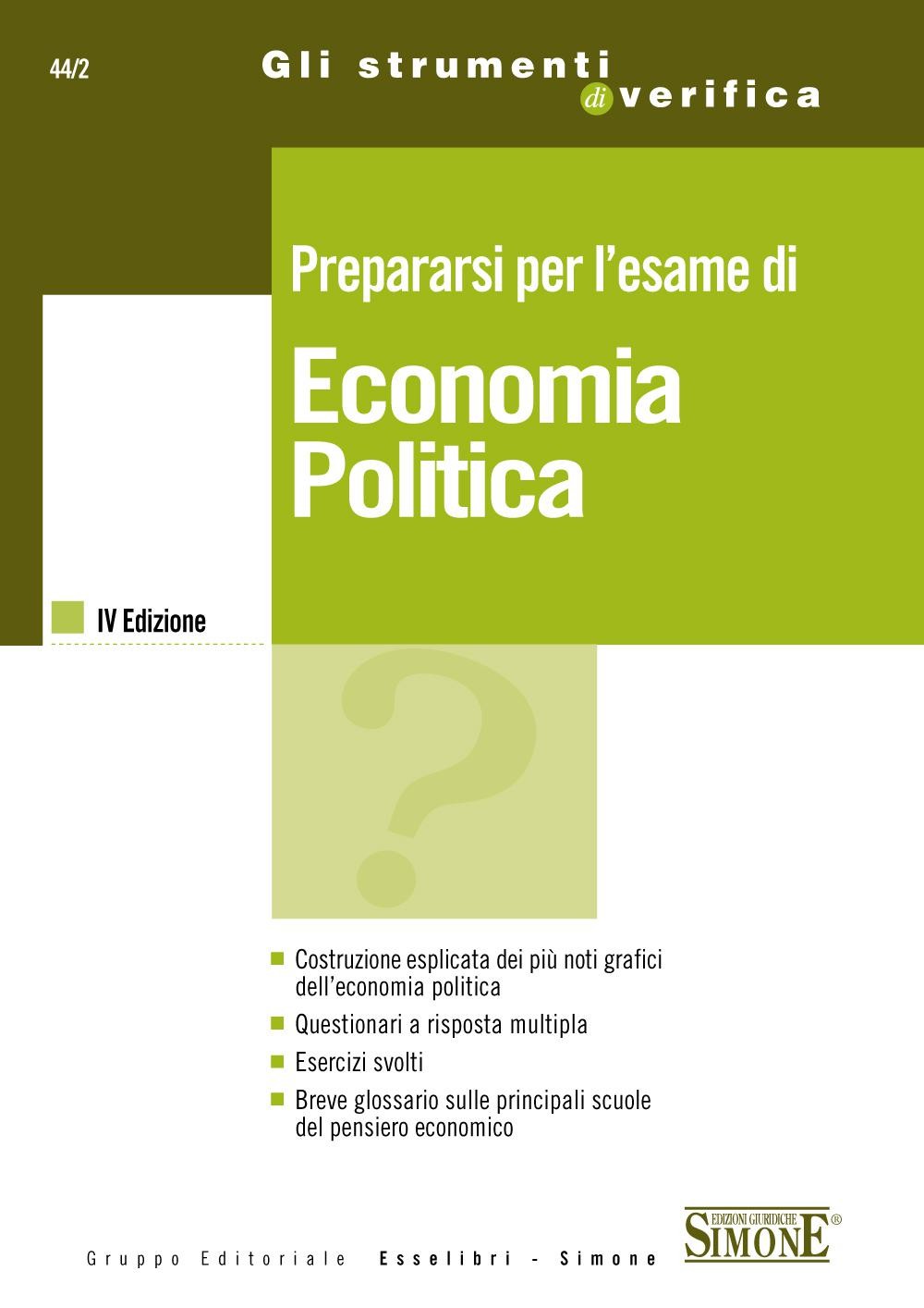 Prepararsi per l'esame di Economia Politica - Librerie.coop