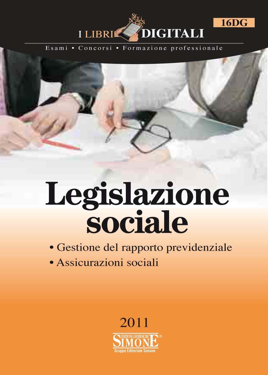 Legislazione sociale - Librerie.coop