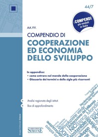 Compendio di Cooperazione ed economia dello sviluppo - Librerie.coop