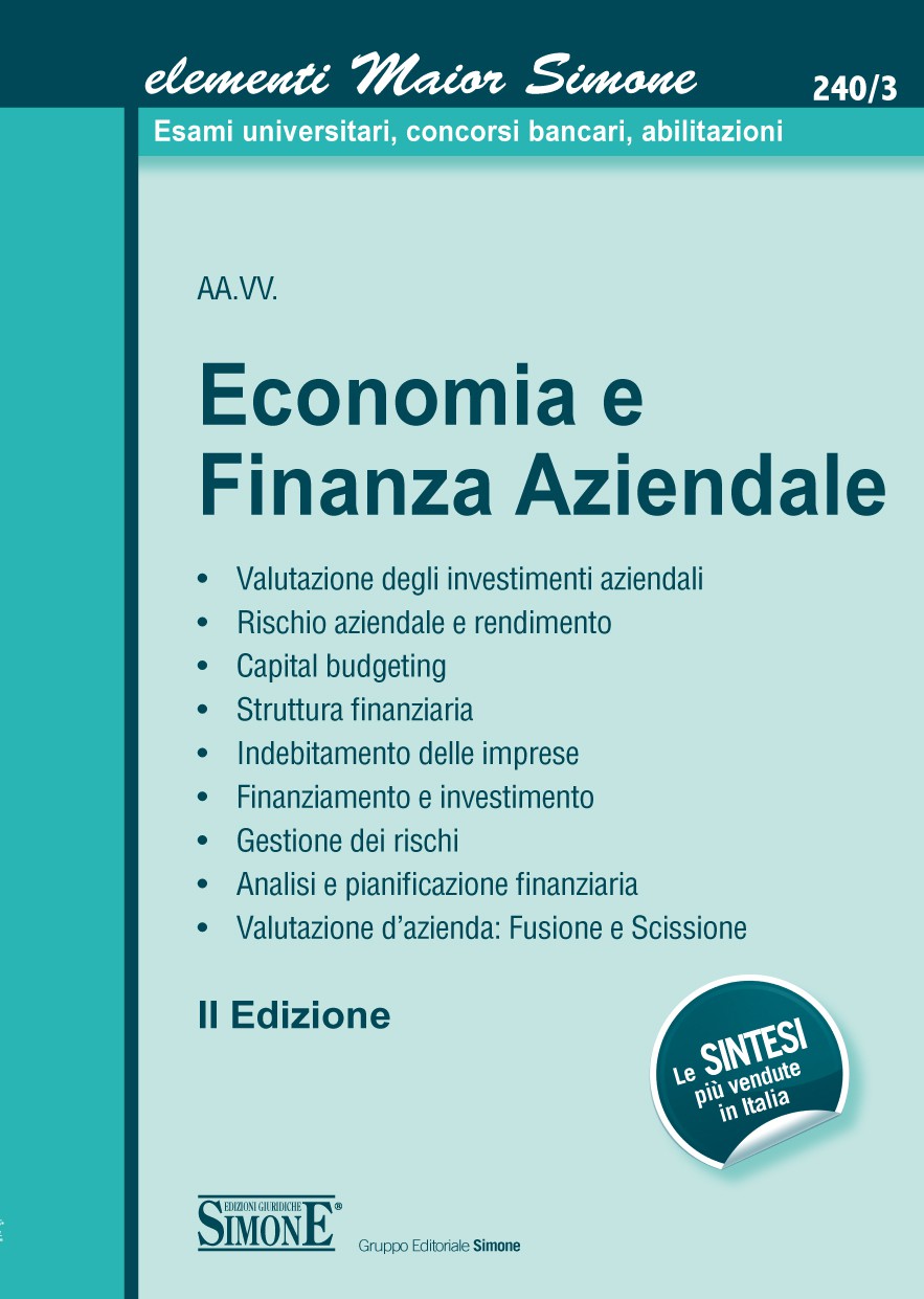 Elementi Maior di Economia e Finanza Aziendale - Librerie.coop