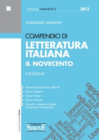 Compendio di Letteratura Italiana Il Novecento - Librerie.coop
