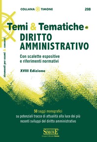 Temi & Tematiche di Diritto Amministrativo - Librerie.coop