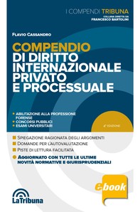 Compendio di diritto internazionale privato e processuale - Librerie.coop