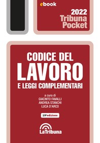 Codice del lavoro e leggi complementari - Librerie.coop