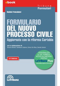 Formulario del nuovo processo civile - Librerie.coop