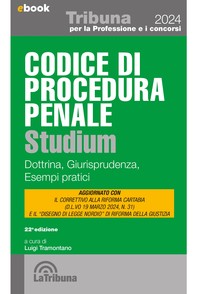 Codice di procedura penale studium - Librerie.coop