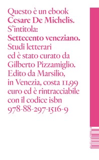 Settecento veneziano - Librerie.coop