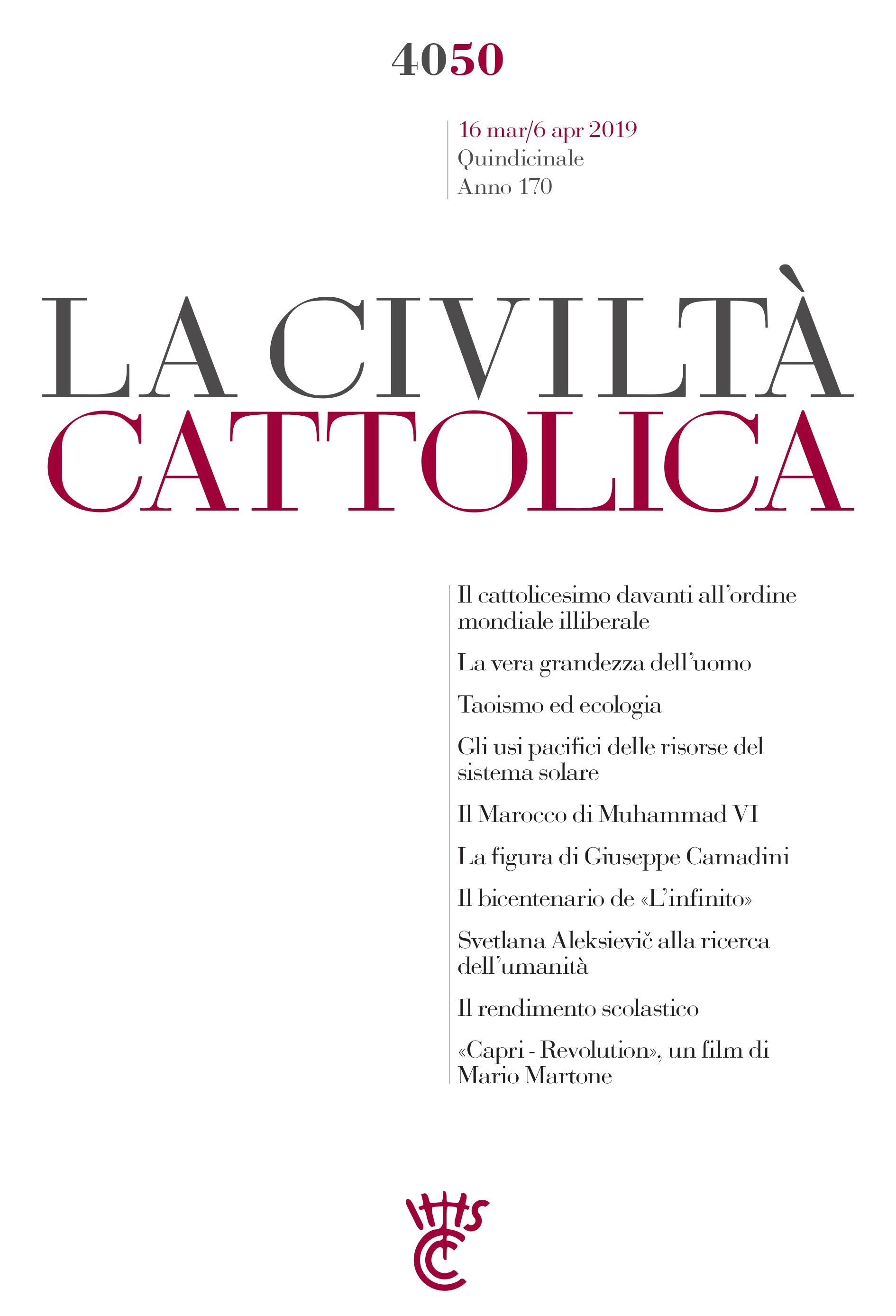 La Civiltà Cattolica n. 4050 - Librerie.coop