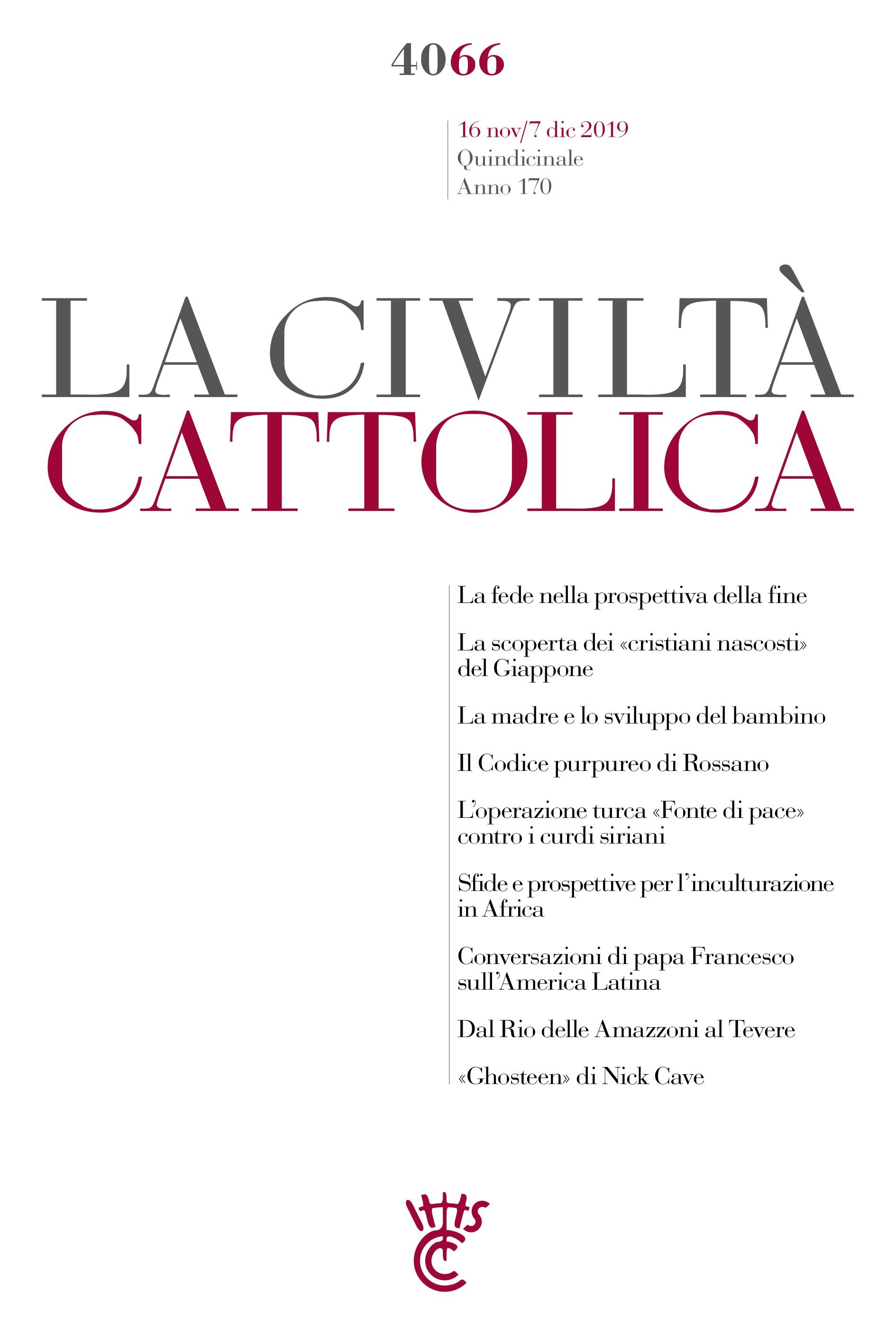 La Civiltà Cattolica n. 4066 - Librerie.coop