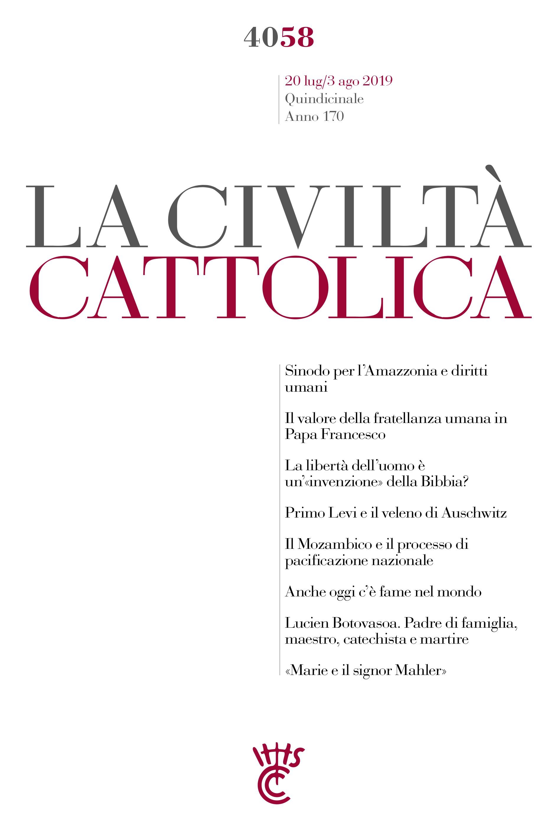 La Civiltà Cattolica n. 4058 - Librerie.coop