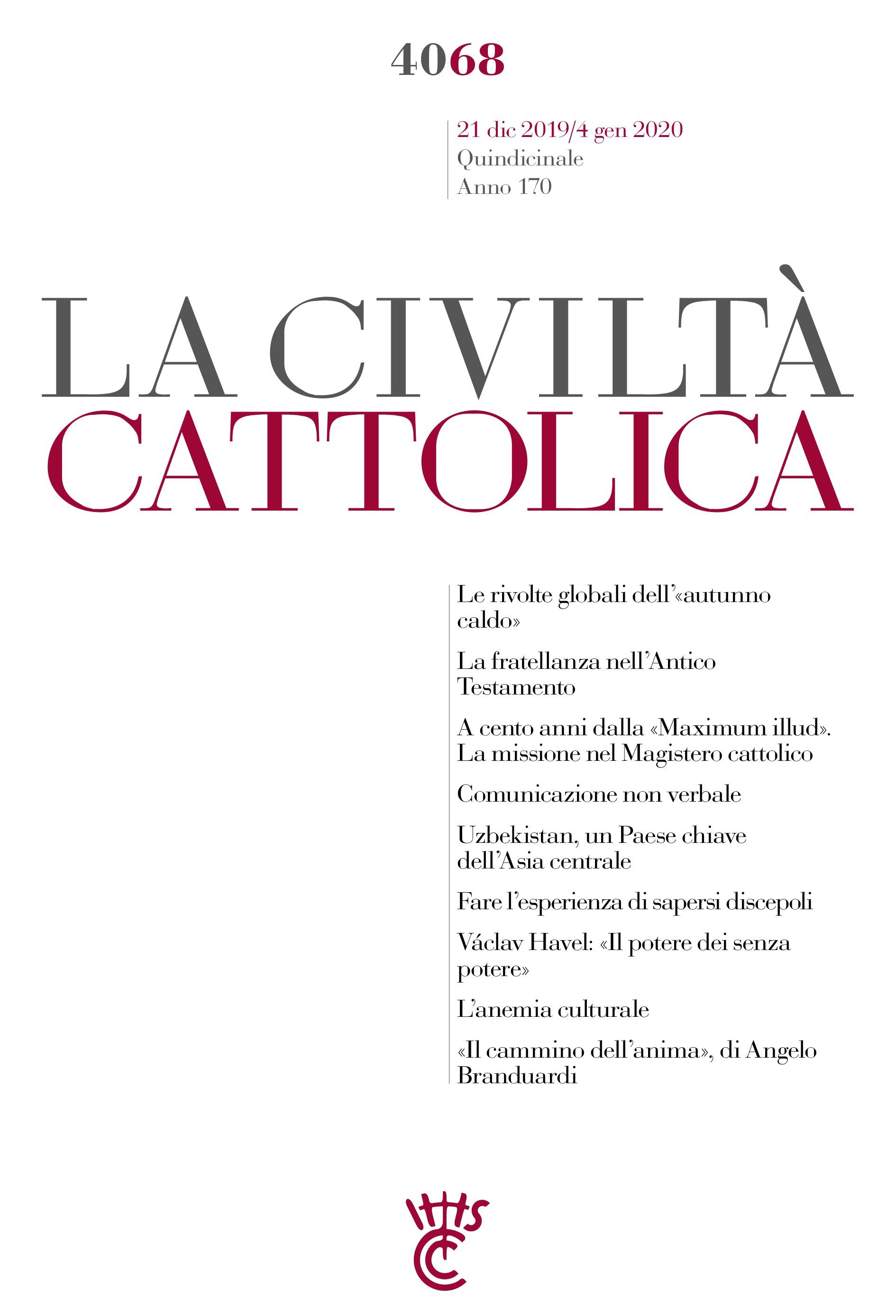 La Civiltà Cattolica n. 4068 - Librerie.coop