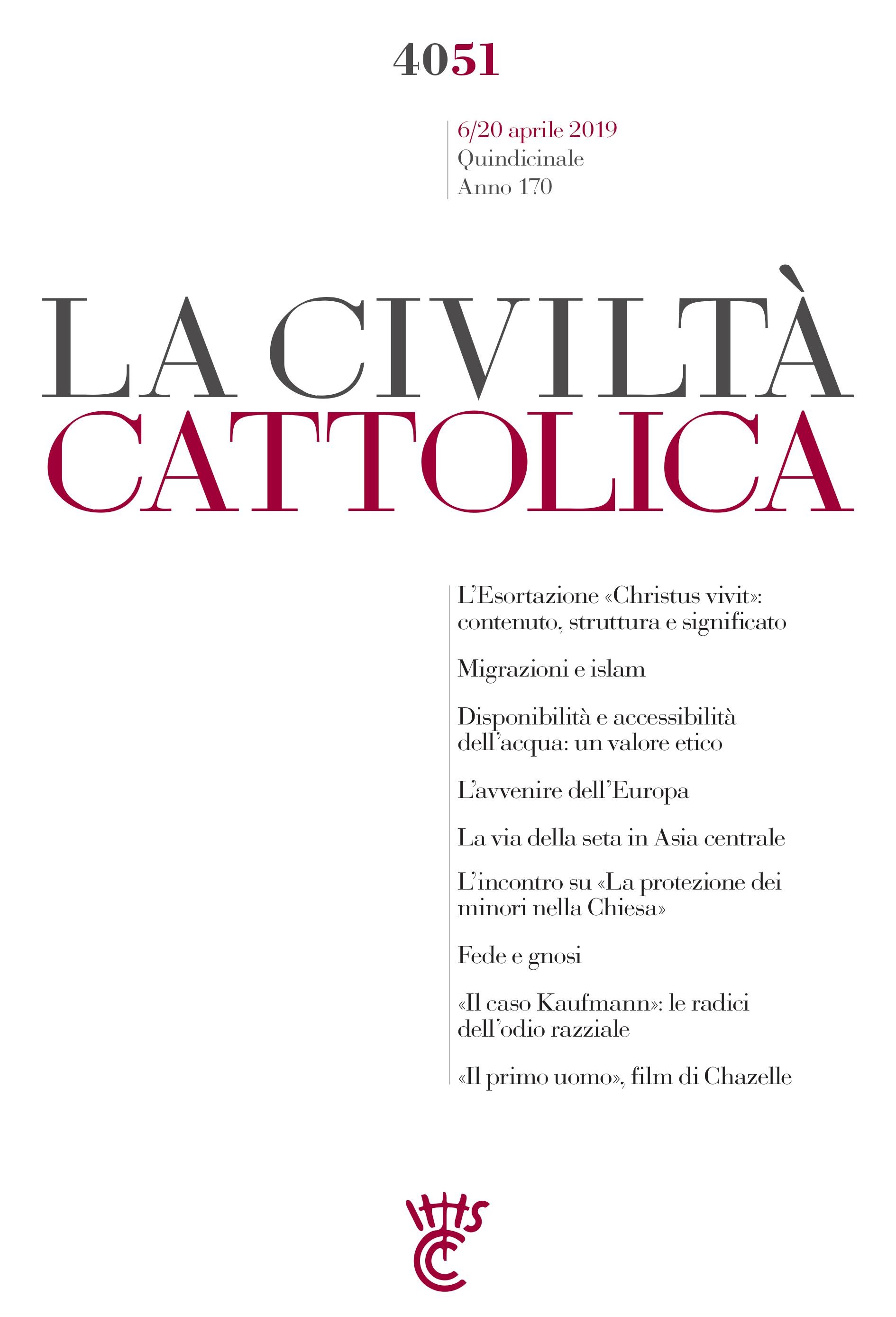 La Civiltà Cattolica n. 4051 - Librerie.coop