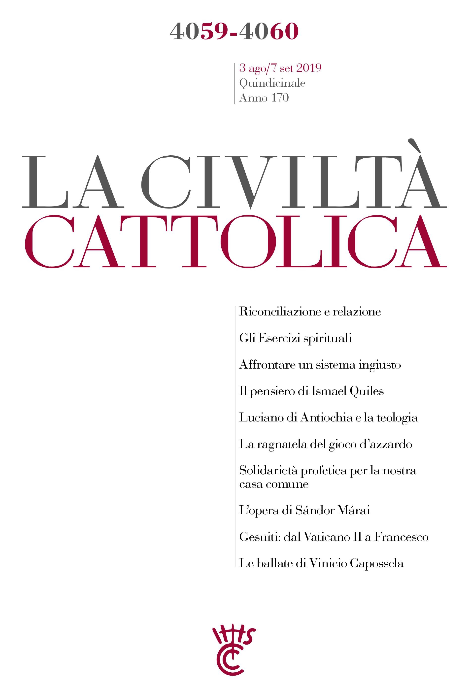 La Civiltà Cattolica n. 4059-4060 - Librerie.coop