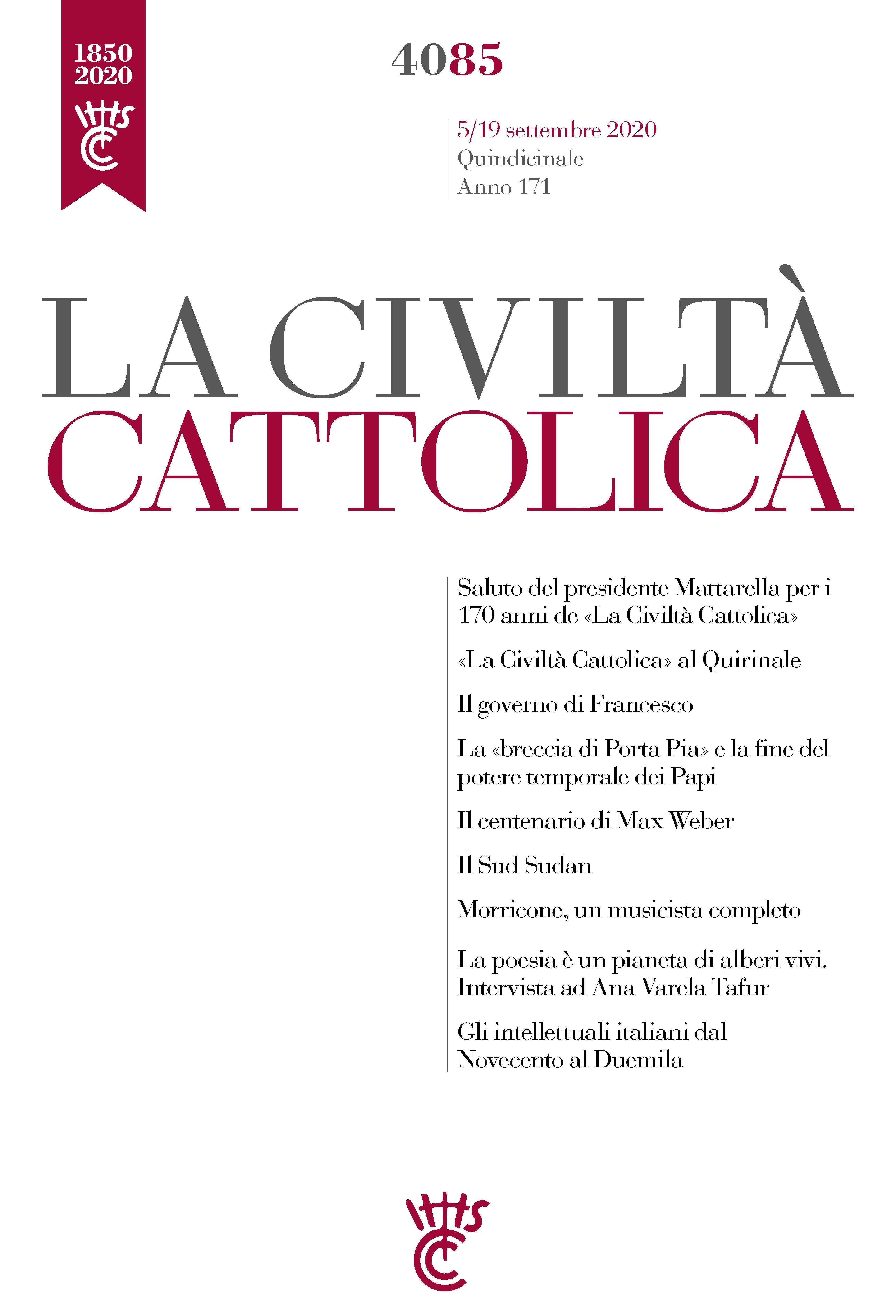 La Civiltà Cattolica n. 4085 - Librerie.coop