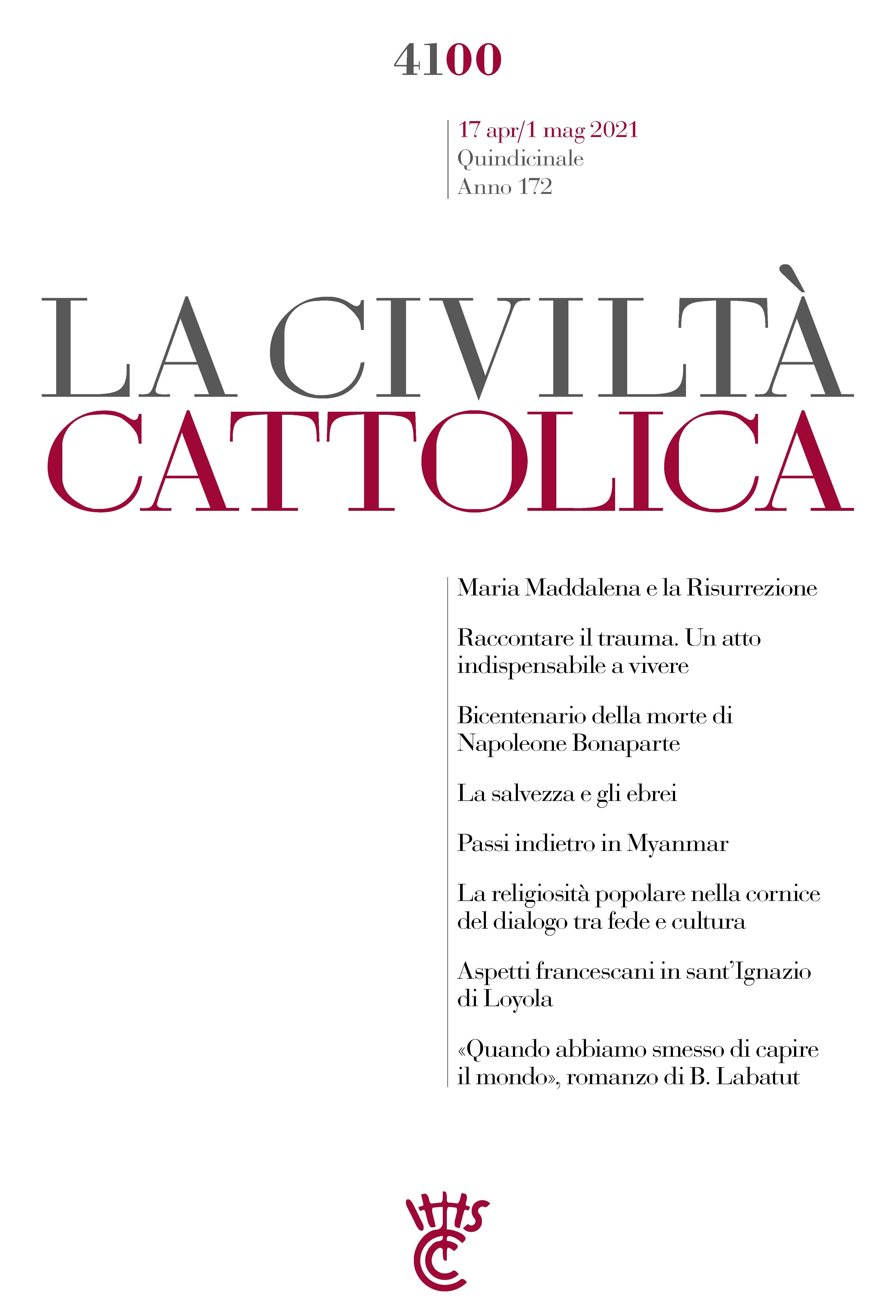 La Civiltà Cattolica n. 4100 - Librerie.coop