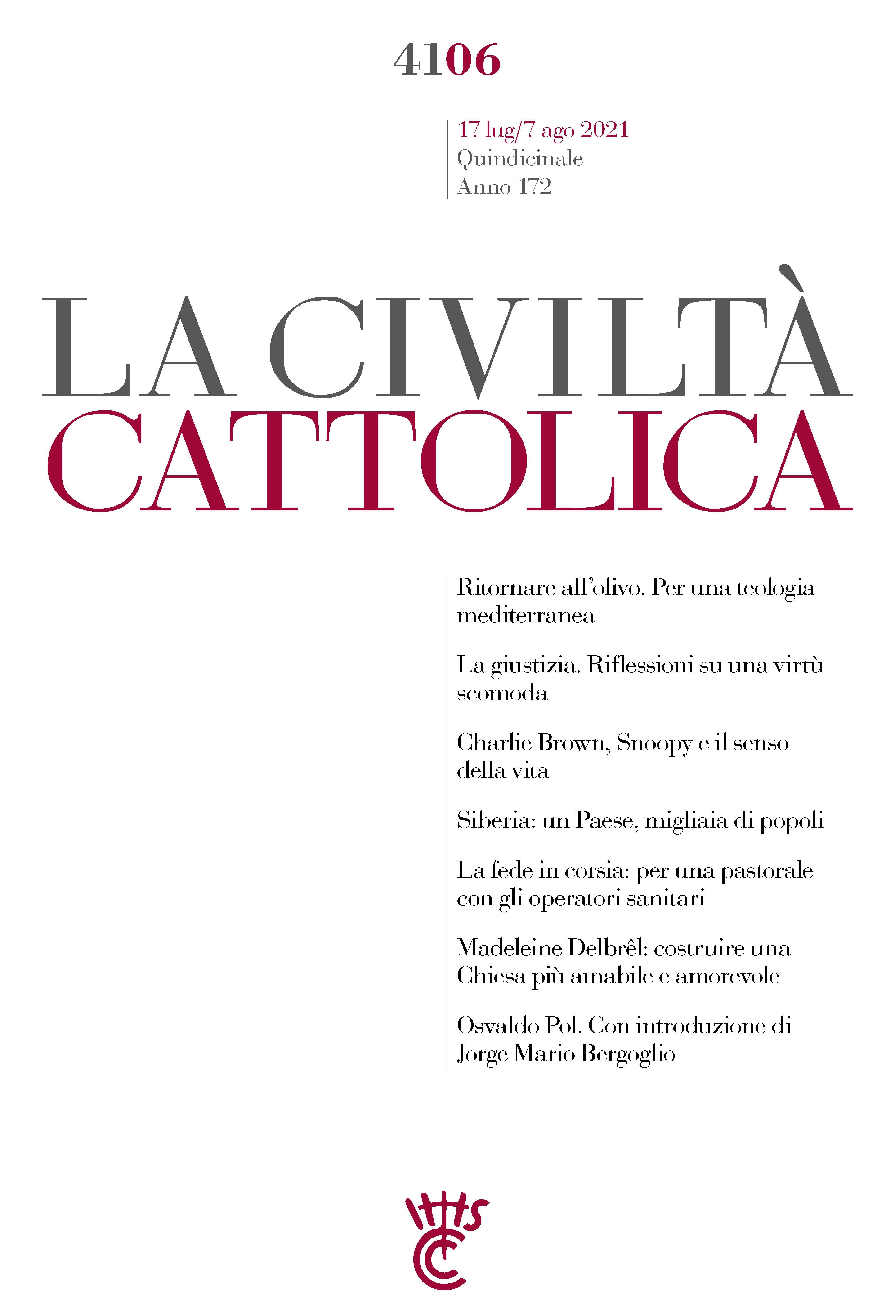 La Civiltà Cattolica n. 4106 - Librerie.coop