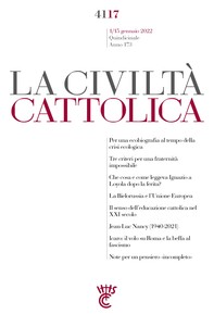 La Civiltà Cattolica n. 4117 - Librerie.coop