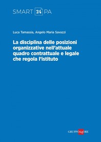 La disciplina delle posizioni organizzative nell'attuale quadro contrattuale e legale che regola l'istituto - Librerie.coop