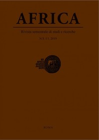 Africa. N.S. I/1,2019 - Librerie.coop
