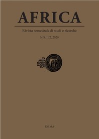 Africa. N.S. II/2, 2020 - Librerie.coop