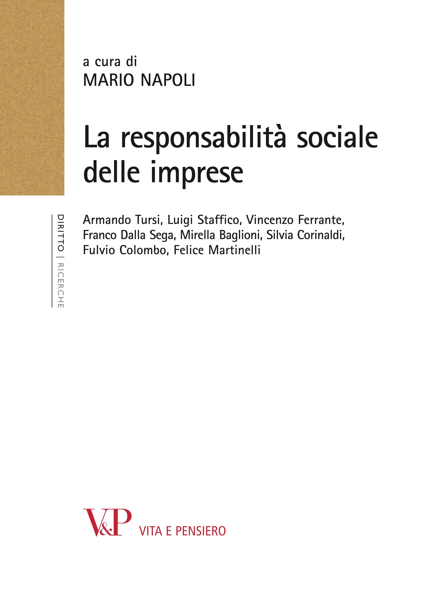 La responsabilità sociale delle imprese - Librerie.coop
