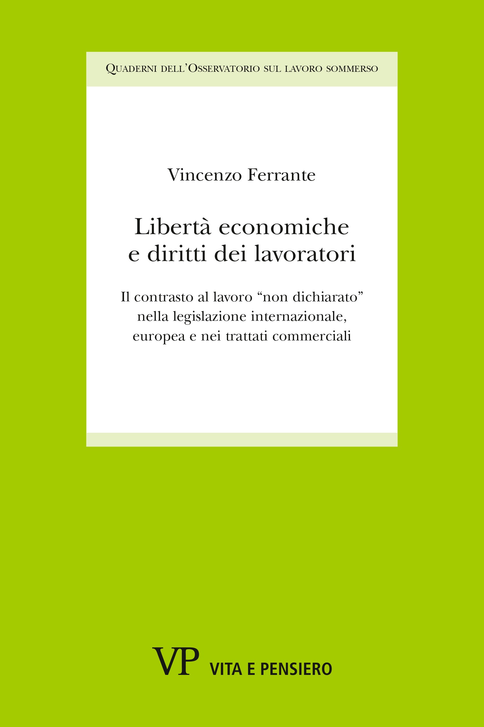 Libertà economiche e diritti dei lavoratori - Librerie.coop