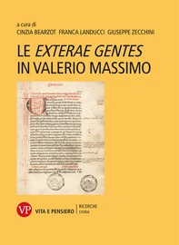 Le exterae gentes in Valerio Massimo - Librerie.coop