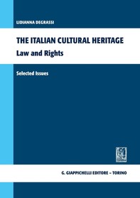The Italian cultural heritage. Law and rights - Librerie.coop