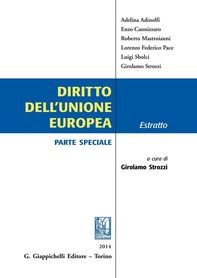 Diritto dell’Unione Europea - Librerie.coop