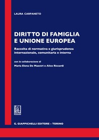 Diritto di famiglia e Unione europea - Librerie.coop