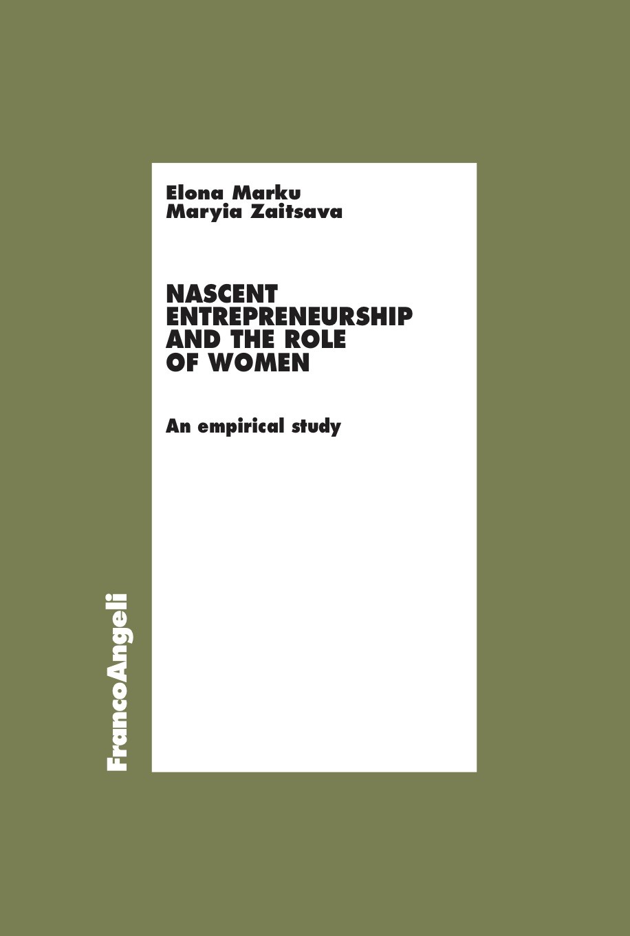 Nascent Entrepreneurship and the Role of Women - Librerie.coop