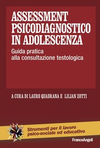 Assessment psicodiagnostico in adolescenza - Librerie.coop