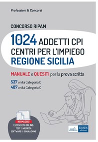 Manuale e quesiti per il concorso 1024 CPI Sicilia - Librerie.coop
