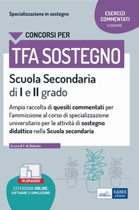 Concorsi TFA Sostegno Didattico - Esercizi commentati - Librerie.coop