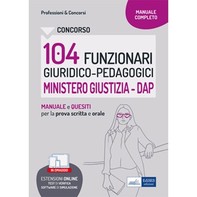 Concorso 104 Funzionari profilo giuridico-pedagogico Ministero Giustiza (DAP) - Librerie.coop