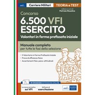 Concorso 6500 VFI Esercito - Volontari in ferma prefissata iniziale - Librerie.coop