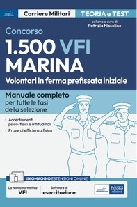 Concorso 1500 VFI Marina militare - Volontari in ferma prefissata iniziale - Librerie.coop
