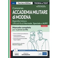 Concorso Accademia militare di Modena - Ufficiali Esercito italiano - Librerie.coop