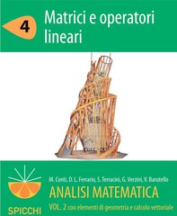 Analisi matematica  II.4 Matrici e operatori lineari (PDF - Spicchi) - Librerie.coop