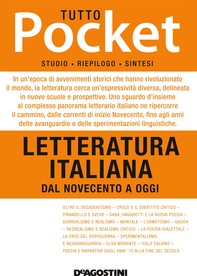 TUTTO POCKET - Letteratura italiana. Dal Novecento a Oggi - Librerie.coop