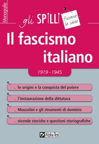 Il fascismo italiano - Librerie.coop