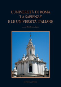 L'Università di Roma "La Sapienza" e le Università italiane - Librerie.coop