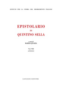 Epistolario di Quintino Sella - Librerie.coop