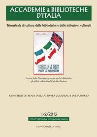 Accademie & Biblioteche d'Italia 1-2/2013 - Librerie.coop