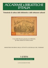 Accademie & Biblioteche d'Italia 1-2/2014 - Librerie.coop