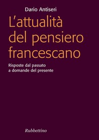 L'attualità del pensiero francescano - Librerie.coop