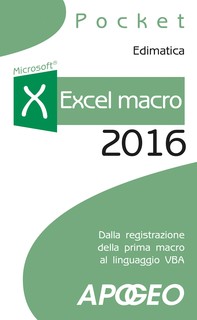 Excel macro 2016 - Librerie.coop