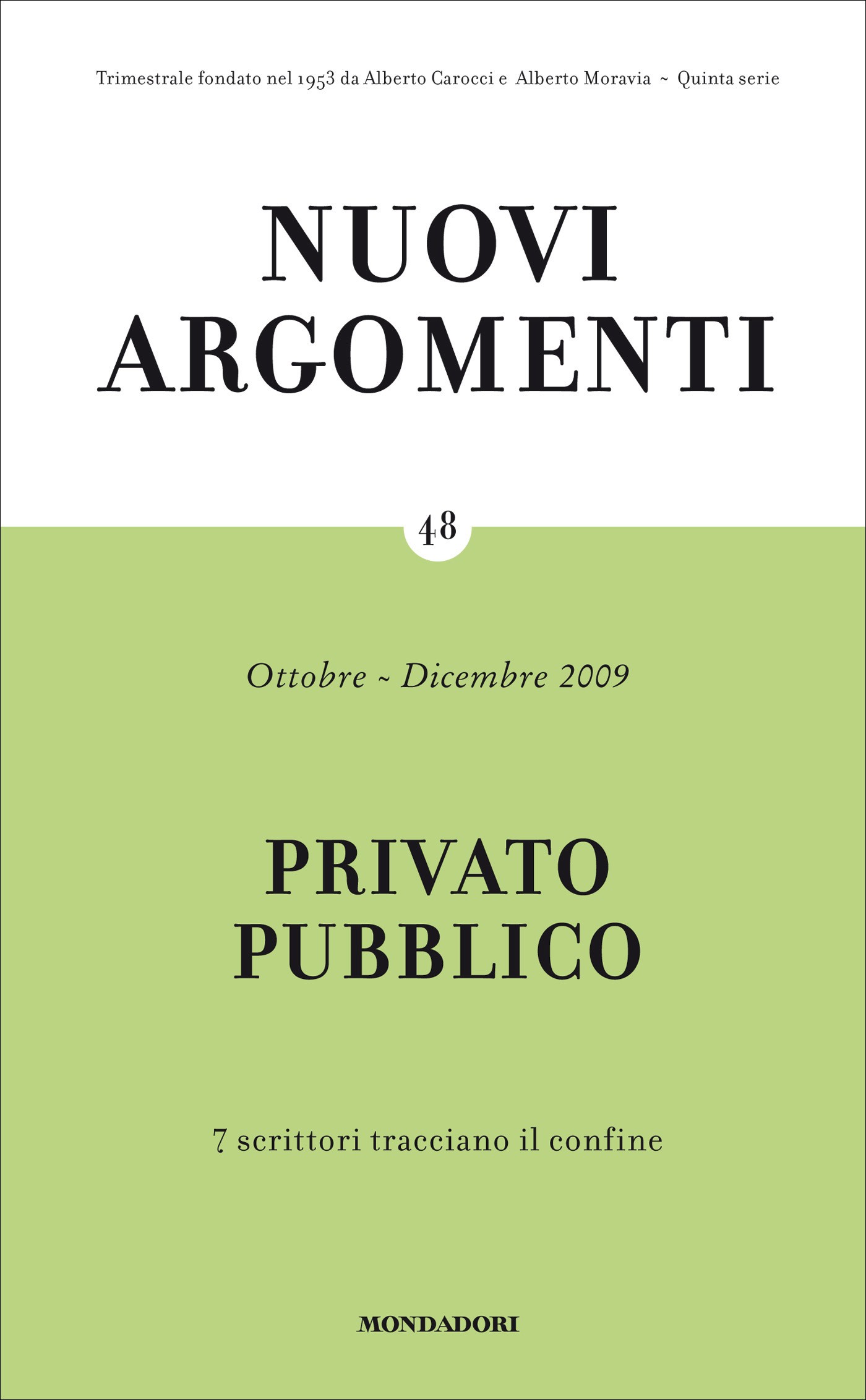 Nuovi Argomenti (48) - Librerie.coop