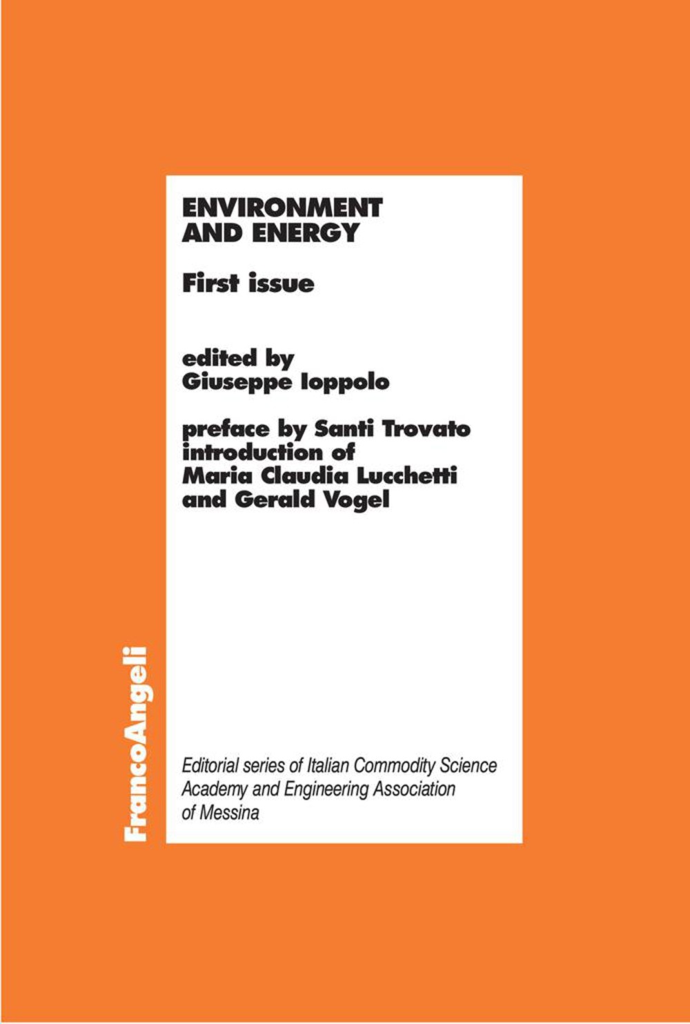 Environment and Energy. First issue - Librerie.coop