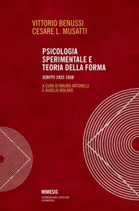 Psicologia sperimentale e teoria della forma - Librerie.coop